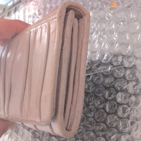 [PRADA] Nappa Gaufre Milano Soft Leather Continental Long Snap-Button Wallet - Picture 9 of 11